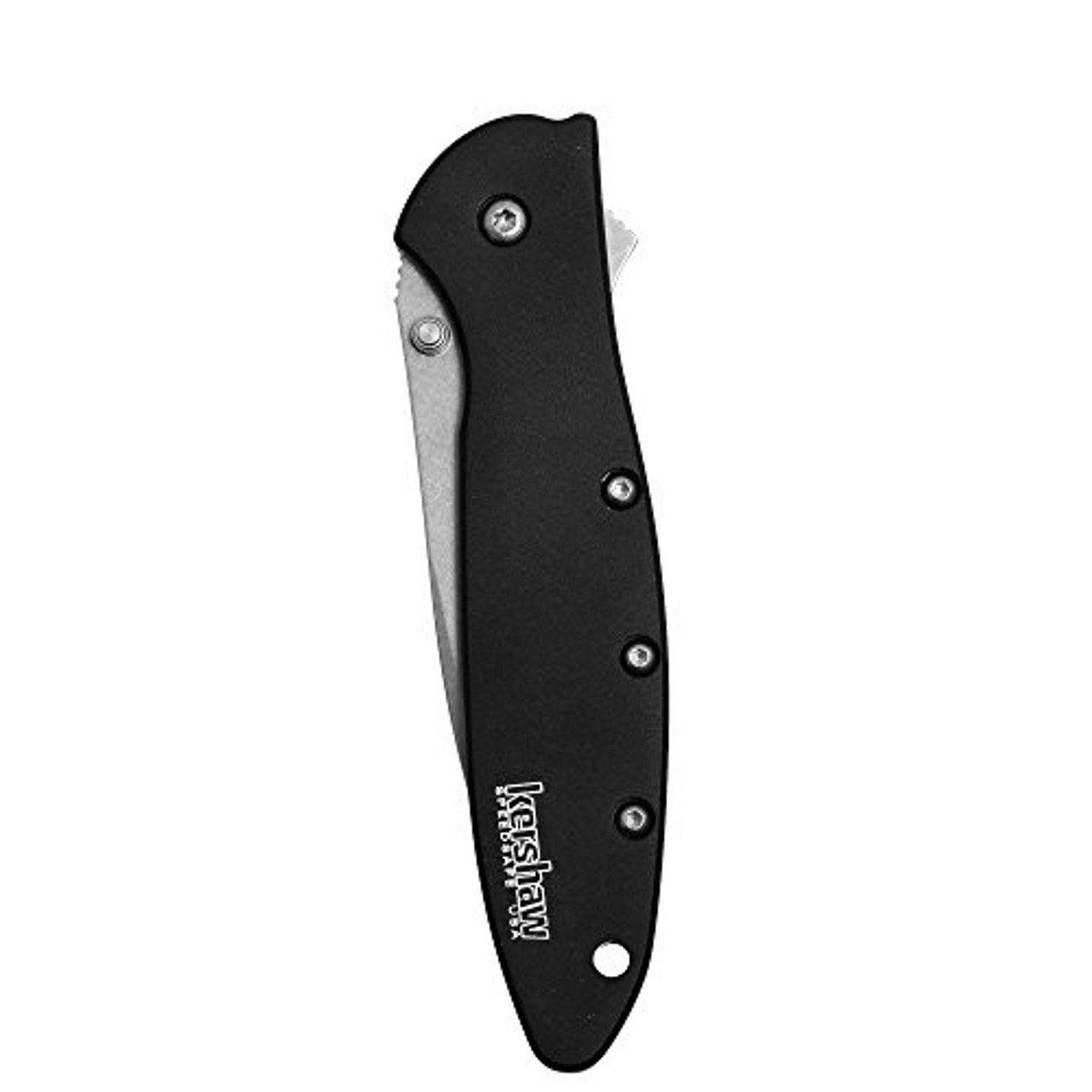 Kershaw 1660SWBLK Stonewashed Pocket Knife 3 Stonewashed H-Performance Sandvik - Image 2