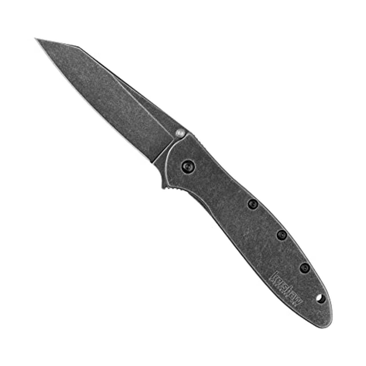Kershaw 1660RBW Random Leek, Blackwash, 3 inch Sandvik Stainless Steel Blade - Image 4