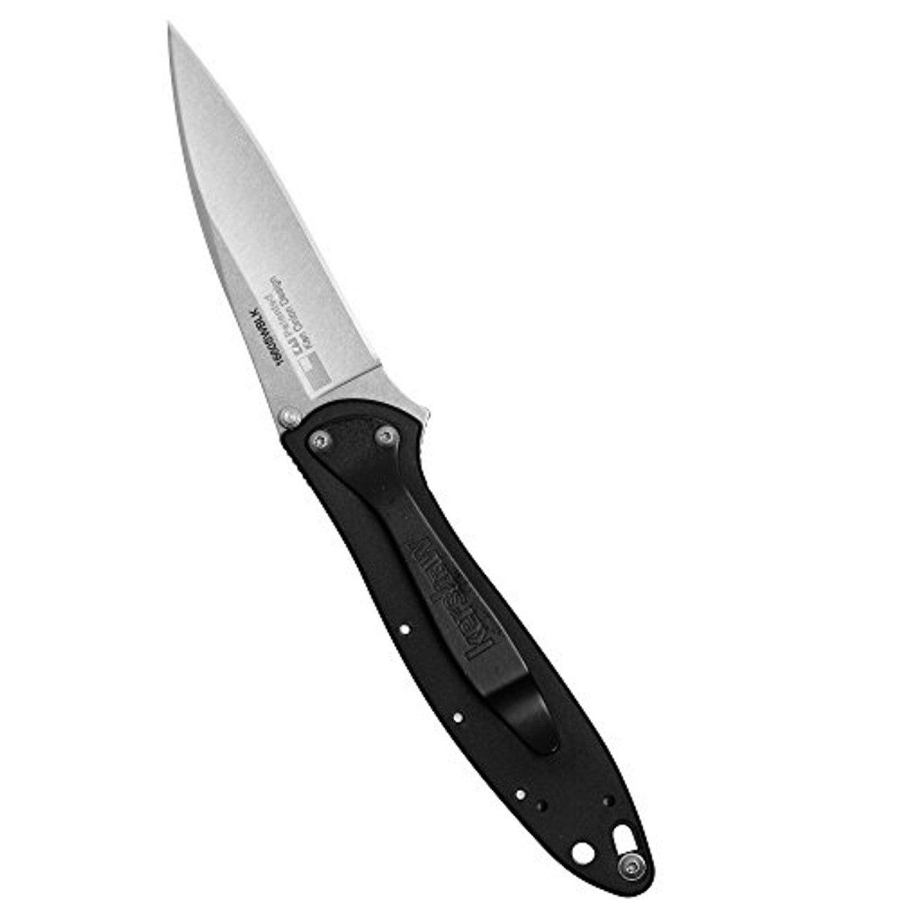 Kershaw 1660SWBLK Stonewashed Pocket Knife 3 Stonewashed H-Performance Sandvik - Image 3