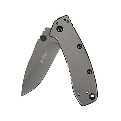 Kershaw 1556TI Cryo II Pocket Knife 3.25 In. Plain Blade
