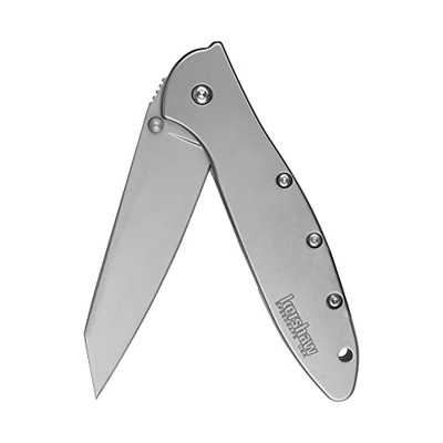 Kershaw 1660R Ken Onion Random Leek Assisted Flipper Knife 3" Sandvik 14C28N