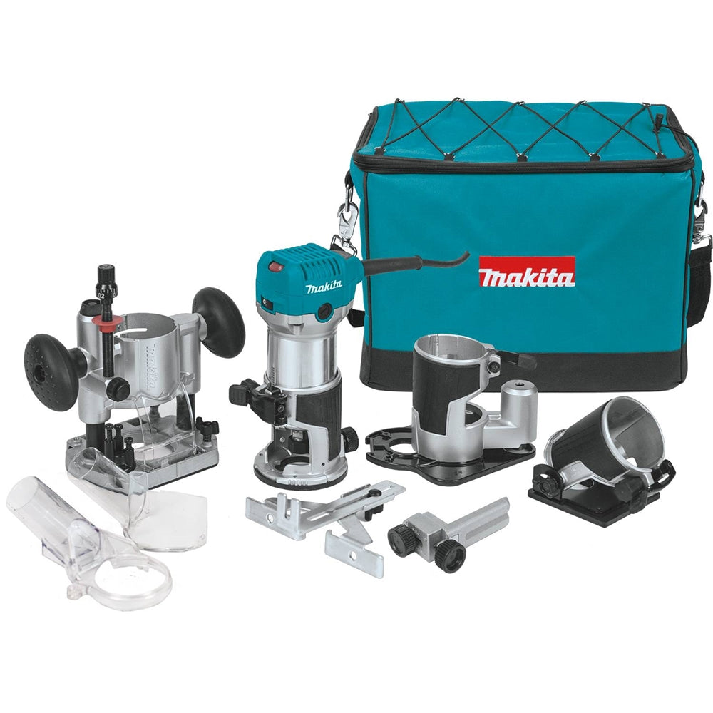 Makita RT0701CX3 1'1/4 HP Compact Router Kit