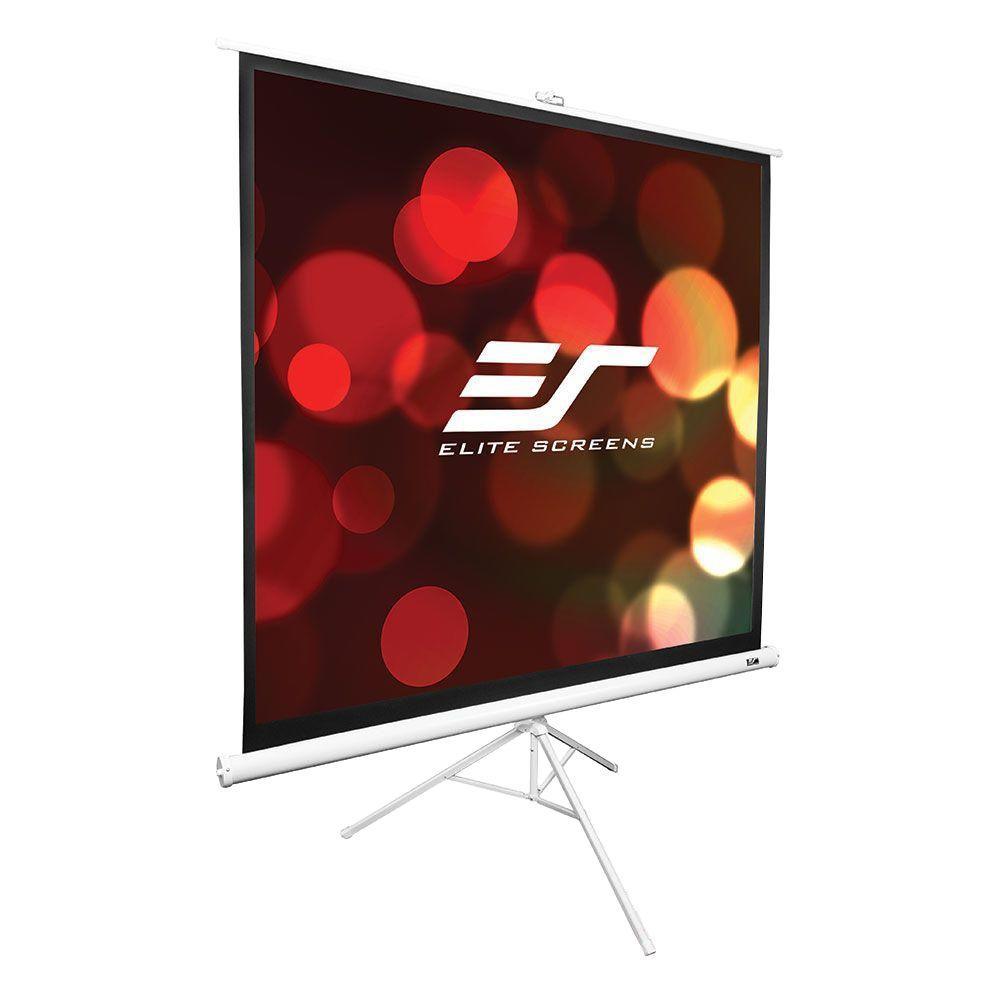 Tripod Series 119 in. Diagonal Portable Projection Screen with 1:1 Ratio