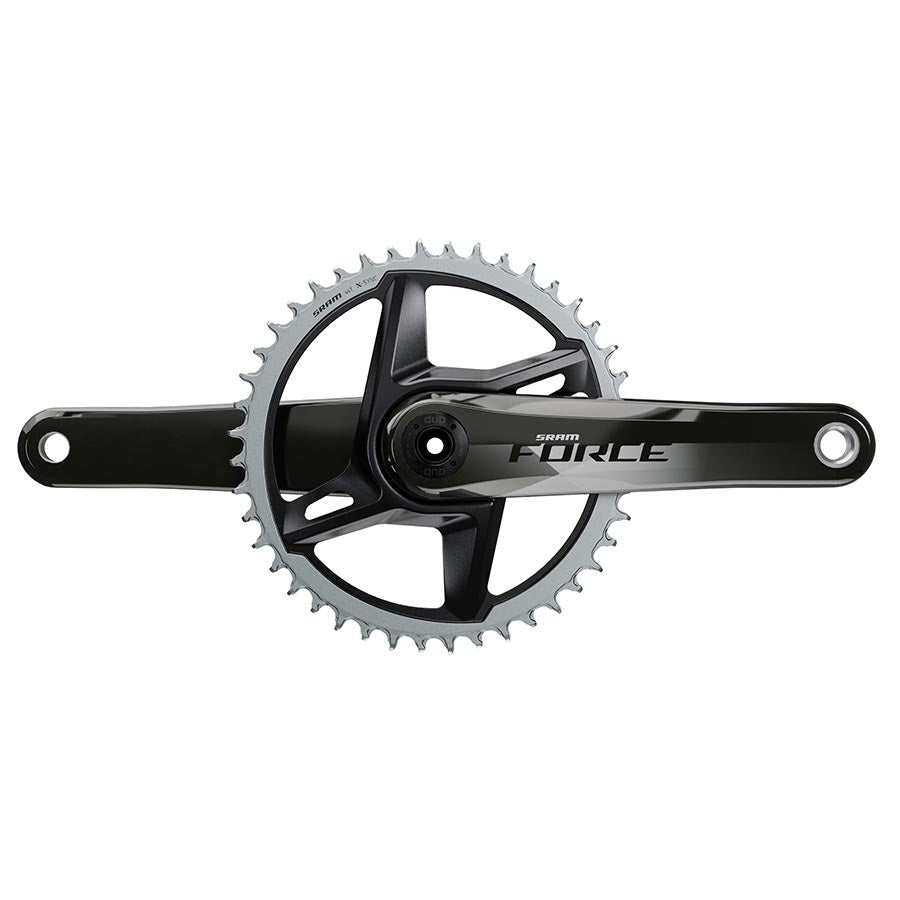 Sram Force D1 Crank Arm Set 165x46 1x12 Speed DUB Spindle Black