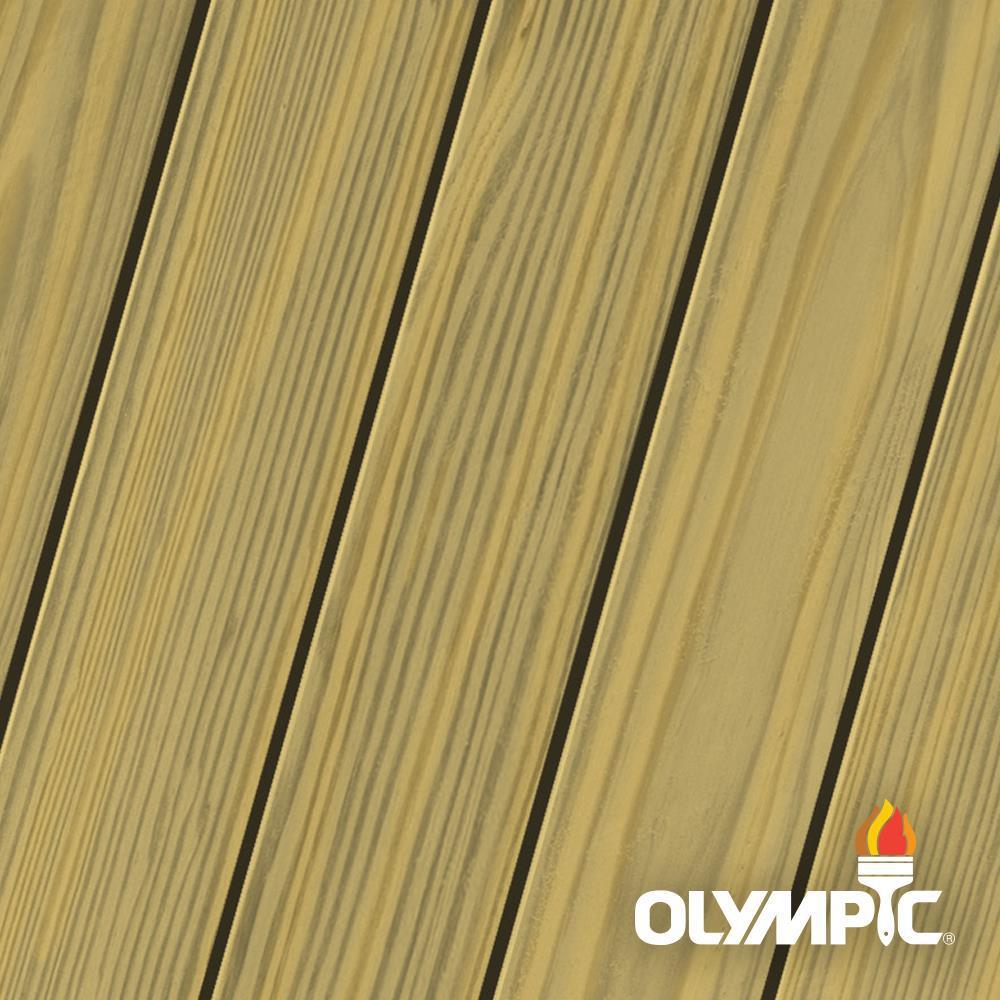 Olympic Elite 1 Gal. Natural Woodland Oil Transparent Advanced Exterior Stain and Sealant in One