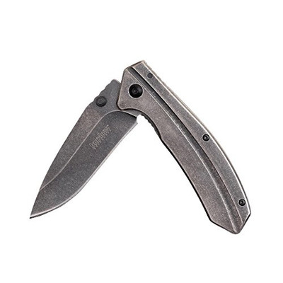 Kershaw 1306BW Folding Pocket Knife with 3.2-Inch BlackWashed High-Performance