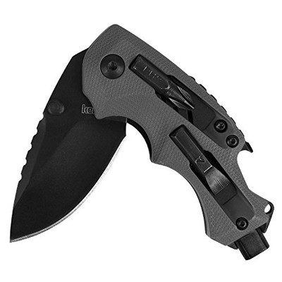 Kershaw 8720 Shuffle II DIY Multi-Function Folding Knife 2.4" Black Blade