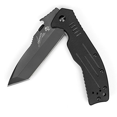 Kershaw 6044TBLK Emerson By CQC-8K Modified Tanto Blade Knife