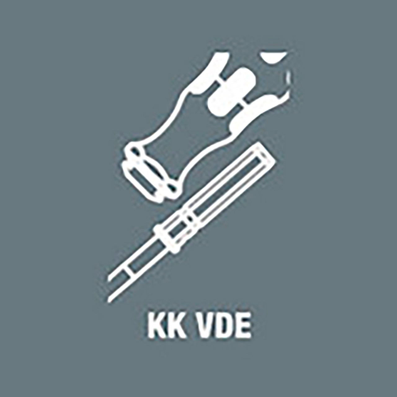 Wera 05003401001 Screwdriver Bit #2, 0.5x3.0x154mm Kraftform Kompakt VDE 60I - Image 3