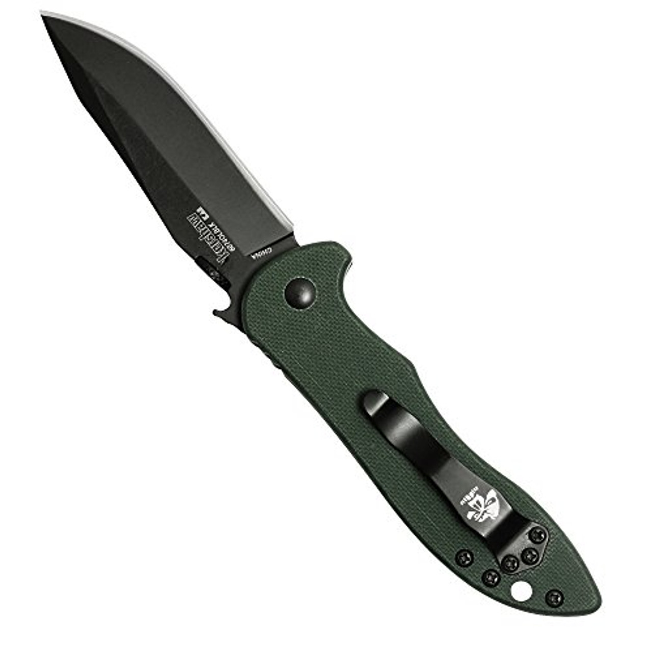 Kershaw 6074OLBLK Emerson CQC-5K Pocket Knife, 3" Manual Opening Folding Knife - Image 3
