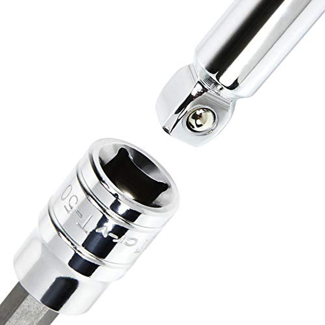 Powerbuilt 640049 6 Pc. 1/4 in. Drive Torx Bit Socket Set, T10 to T30 - 640049 - Image 2