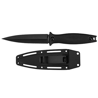 Kershaw 4007 Secret Agent; Concealable Boot Knife with Strong Single Edge