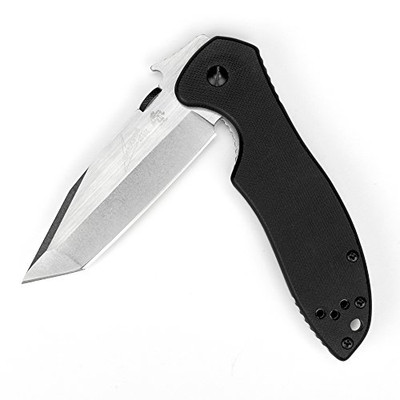Kershaw 6034T Emerson CQC-7K Folding Pocket Knife, 3.25 inch Tanto Blade