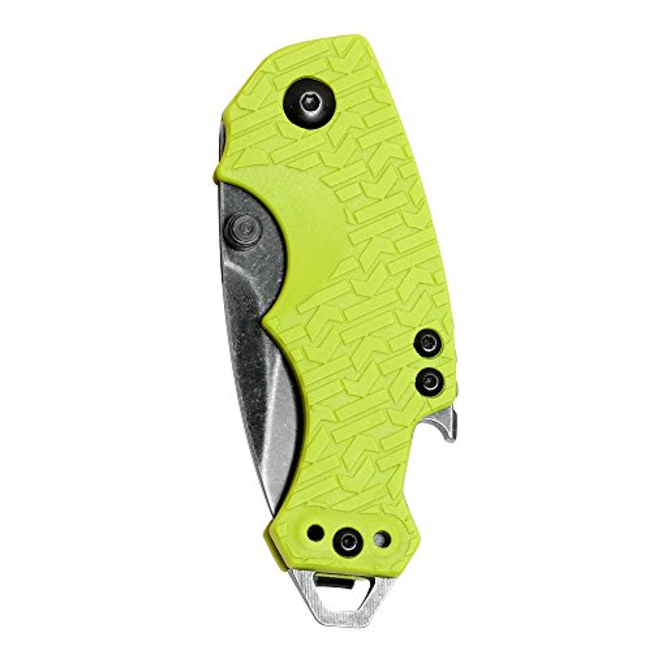 Kershaw 8700LIMEBW Shuffle Lime Green, 2.4" 8Cr13MoV SS, Blackwash Plain Blade - Image 2