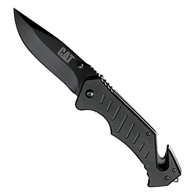 Caterpillar 980012 Linerlock Drop Point Folding Knife