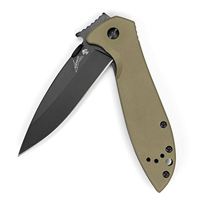 Kershaw 6054BRNBLK Emerson CQC-6K Folding Pocket Knife, One Size