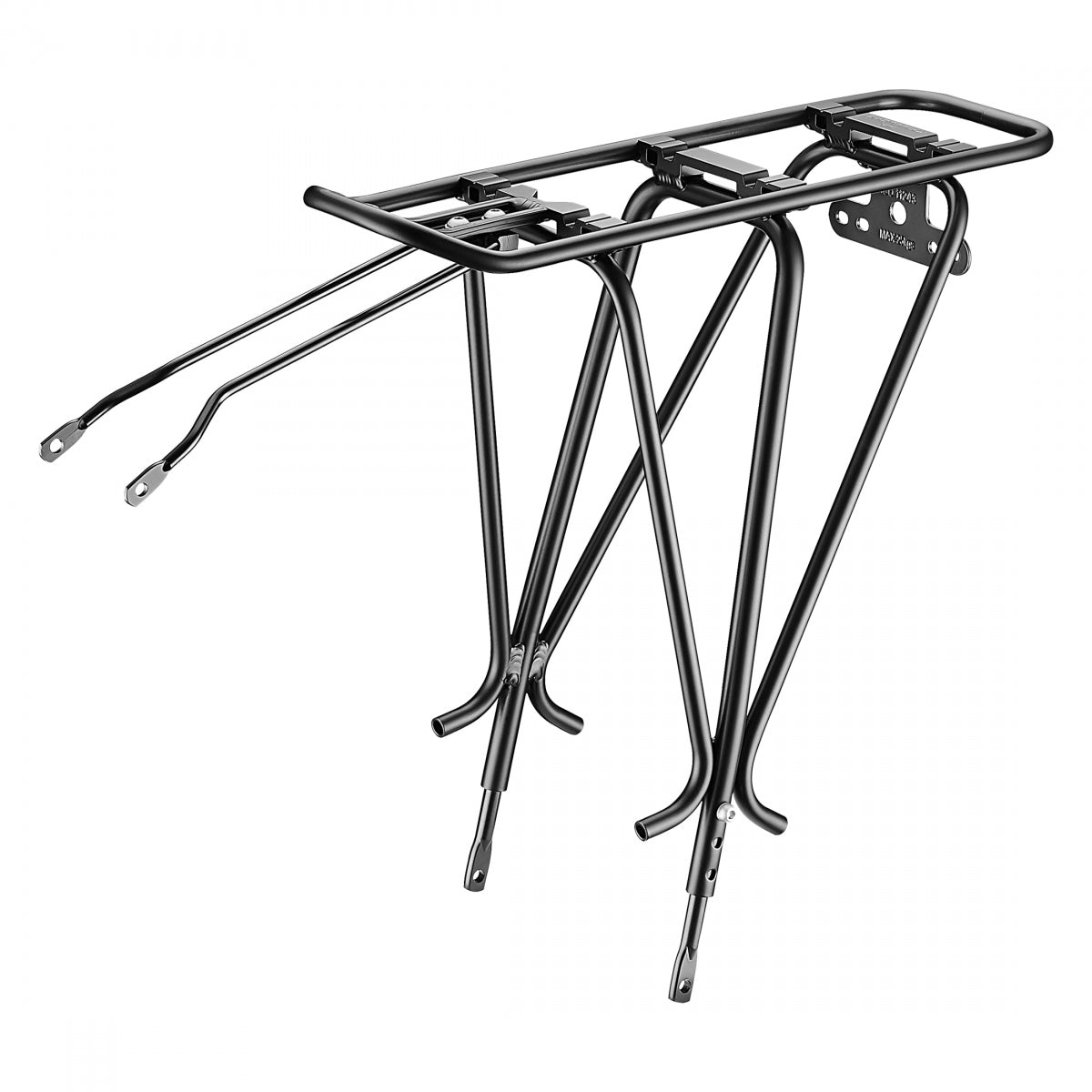 Sunlite Gold Tec HD Touring Rack w/MIK Rear Eyelets 26`/700C Black