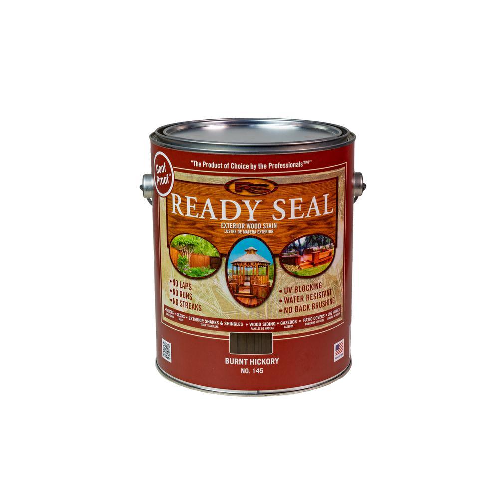 Ready Seal 1 Gal. Burnt Hickory Exterior Wood Stain and Sealer