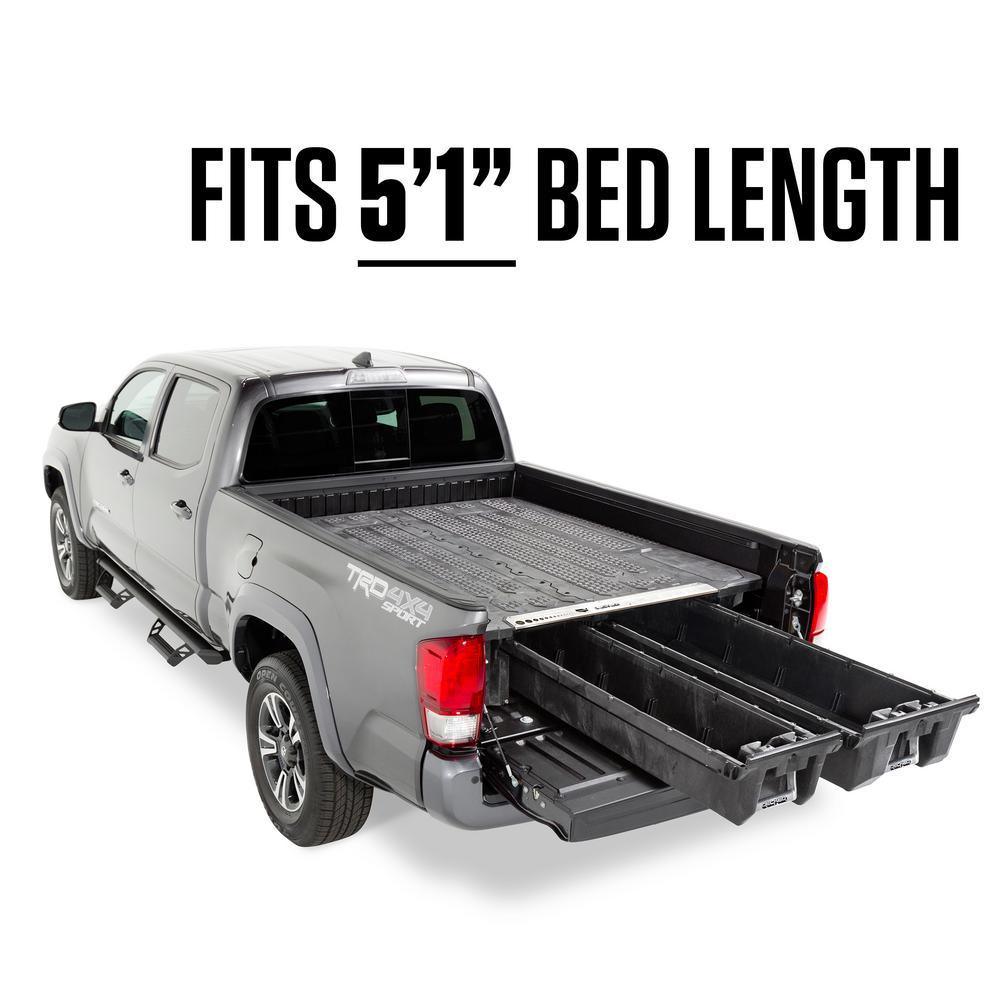 DECKED 5 ft. 1 in. Pick Up Truck Storage System for Toyota Tacoma (2005-2018)