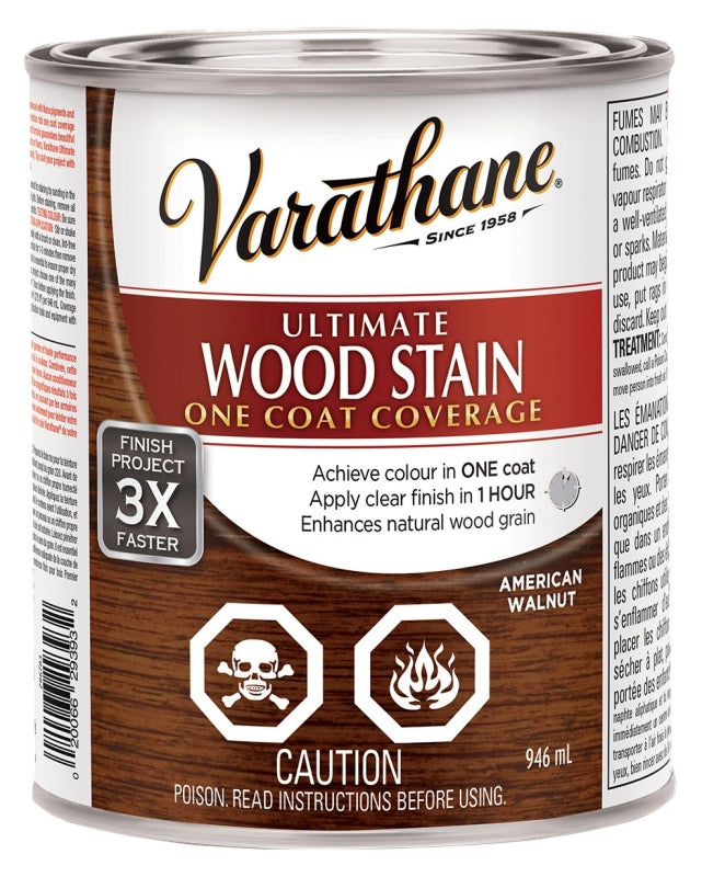 Varathane 286783 Stain, American Walnut, Liquid, Can