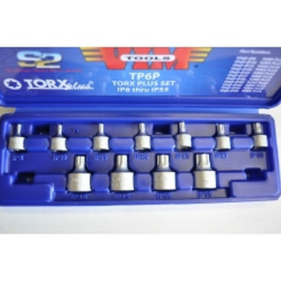 VIM Tools Torx Bit Plus 1/4" Square Drive 3/4" Long (TP6P-Ip25)