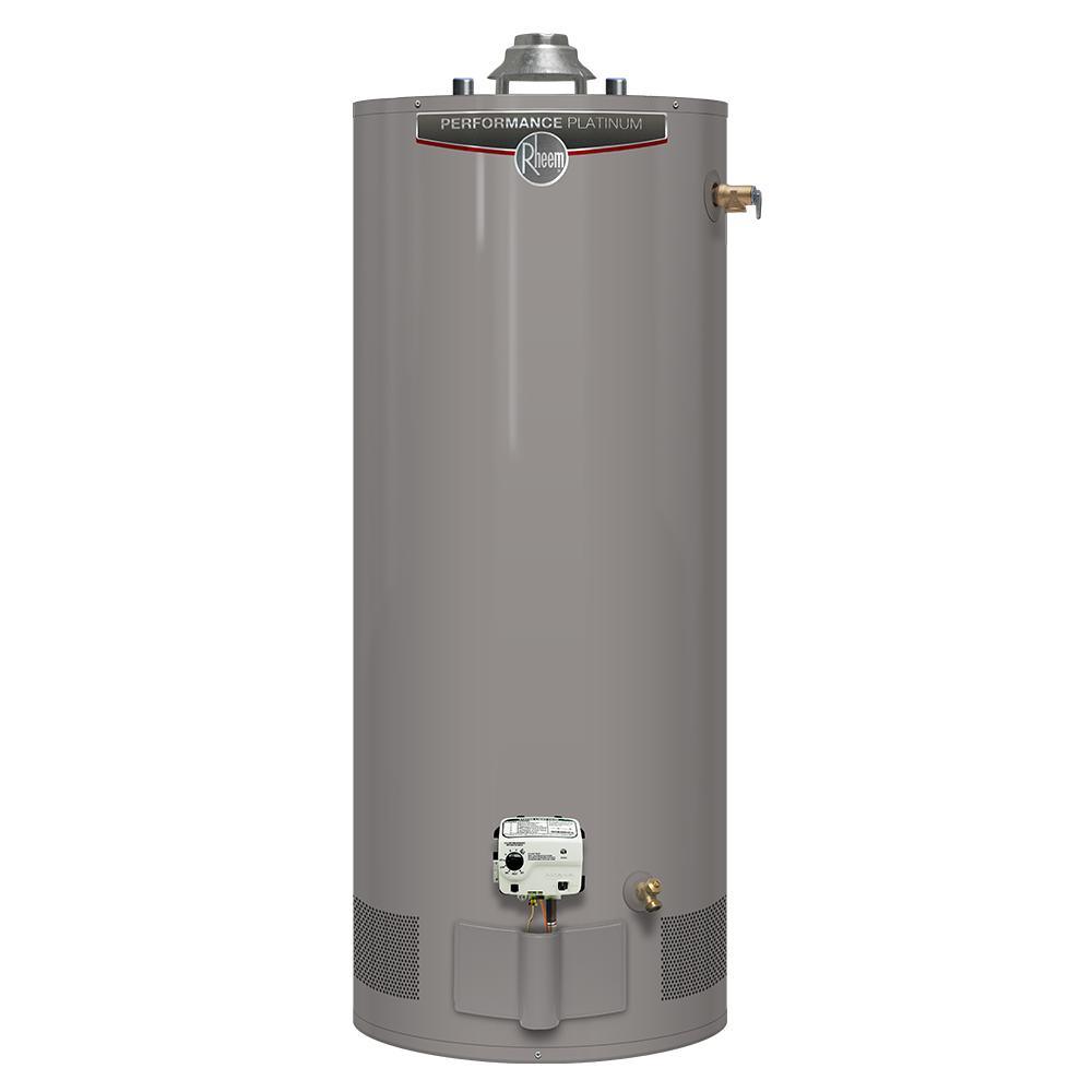 Performance Platinum 50 Gal. Short 12 Year 40,000 BTU Natural Gas Tank Water Heater