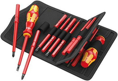 Wera VDE 60 i/62 i/65 i/18 Insulated Blade Set (05347107001)