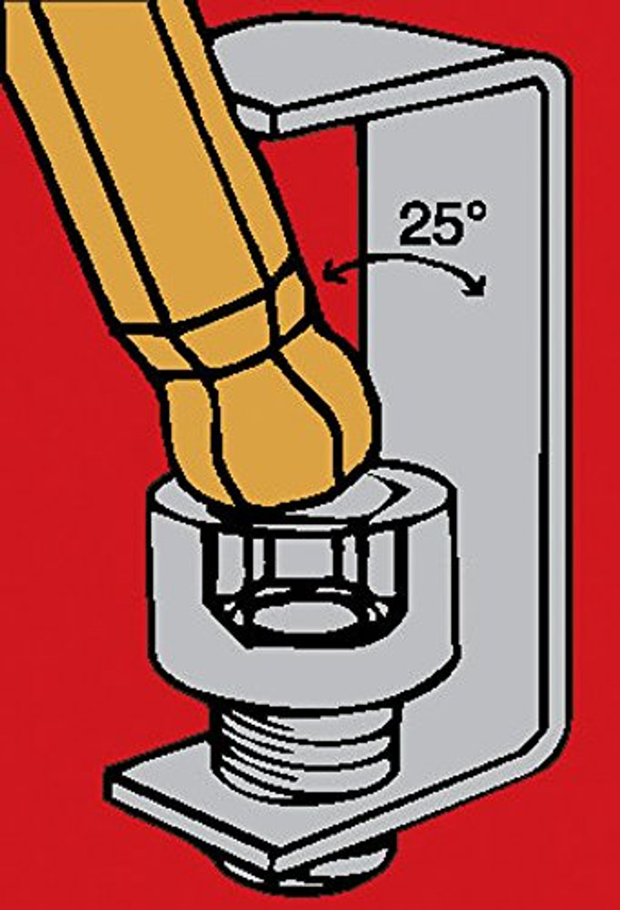 Bondhus 13190 Set of 10 Balldriver and Hex T-handles with Stand, sizes 3/32-3/8-Inch - Image 2