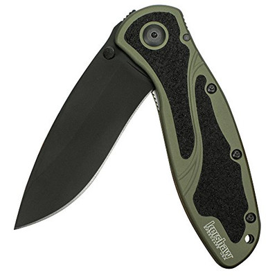 Kershaw 1670OLBLK Blur - Olive, Black