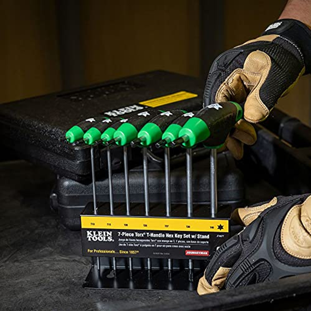 Klein Tools JTH67T Hex Key Set, TORX T-Handle Hex Key Allen Wrench Set w/ 6-Inch - Image 4