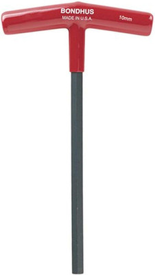Bondhus Set Of 8 Hex T-Handles, 6" Length, Sizes 2-10Mm (15289)