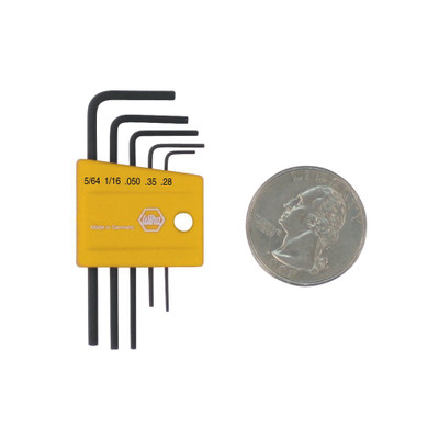 Wiha 5 Piece Mini L-Key Hex Set (SAE) (35393)