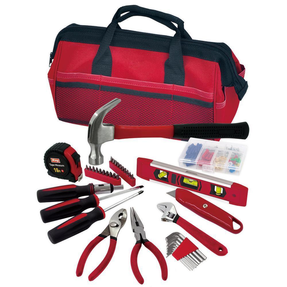 Combination Tool Set with Tool Bag (39-Piece)