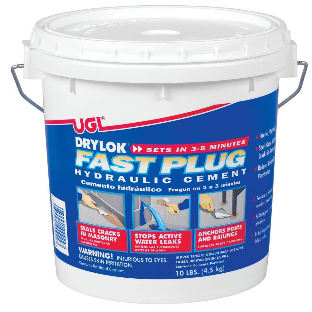 DRYLOK Fast Plug 10 lb. Hydraulic Cement
