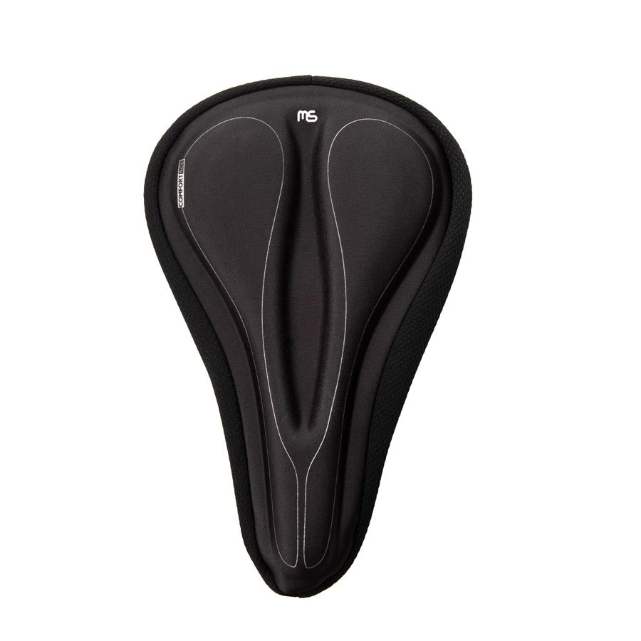 Megasoft Sport Gel Saddle Cover, Seat Cover, 274 x 165mm, Black