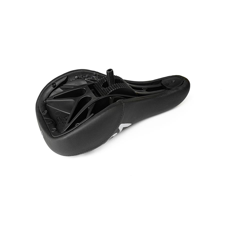 Bike Saddle Eclat Void Pivotal Fat, Leather, Black, 338g