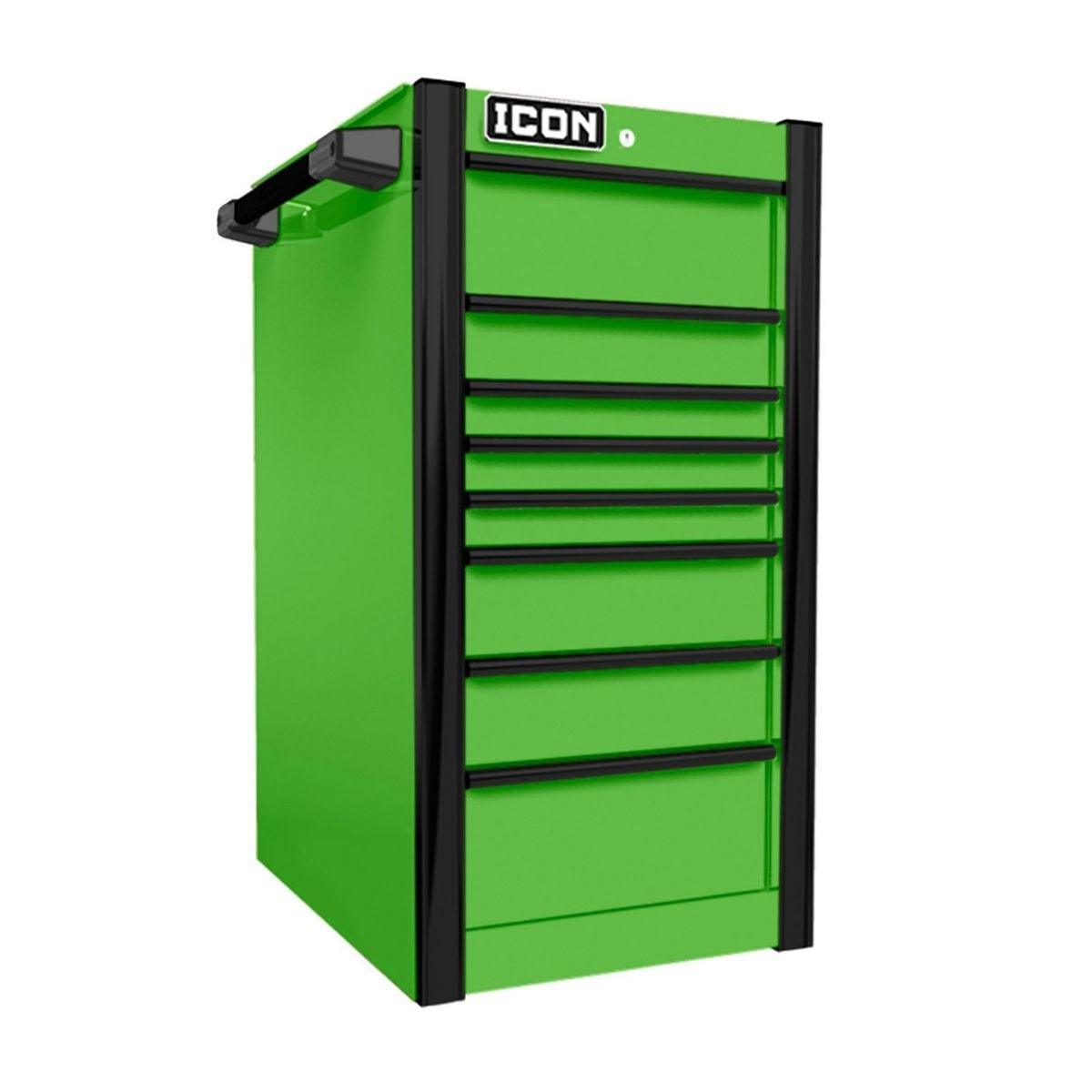 22 in. Professional End Cabinet - Green