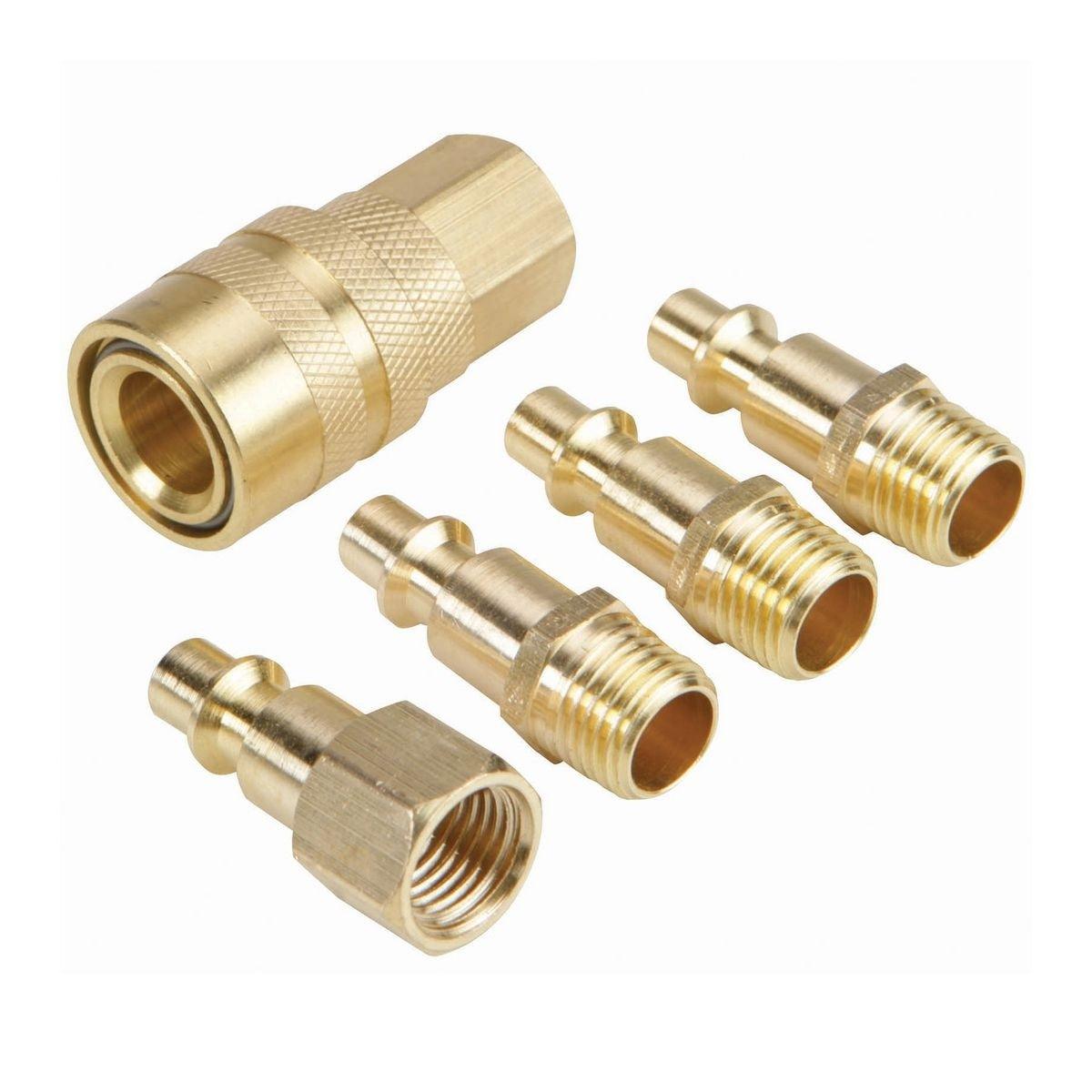 Brass Quick Connect Starter Kit, 5 Pc.