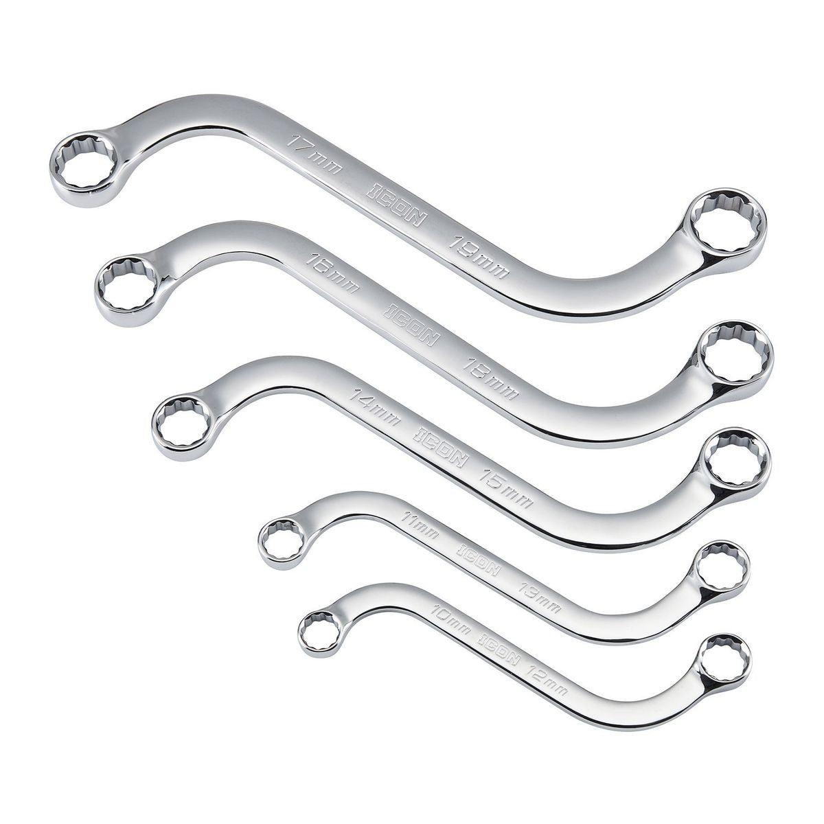 Metric Professional "S" Shaped Wrench Set, 5 Pc.