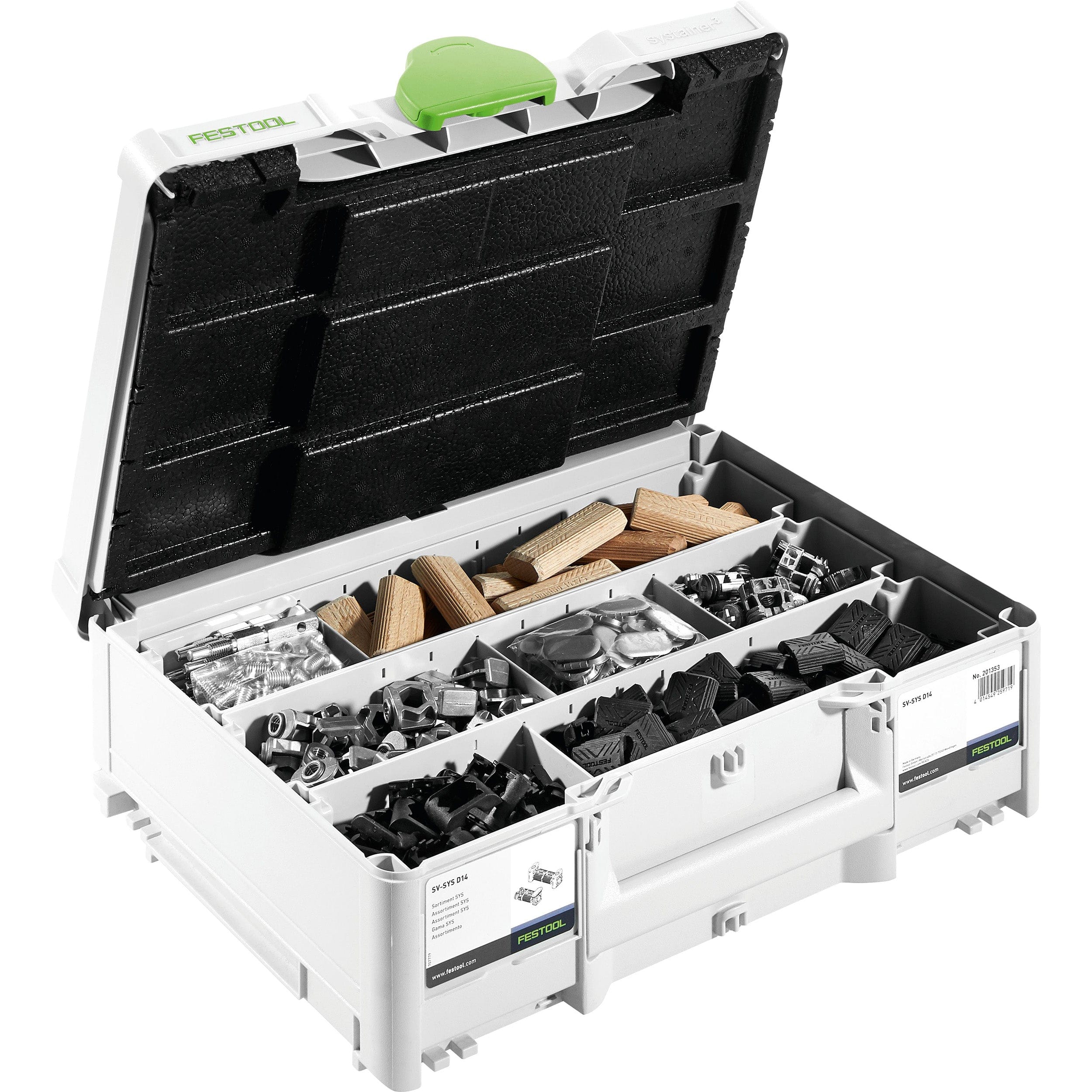 Domino Connector Set SV-SYS D14 in Systainer3