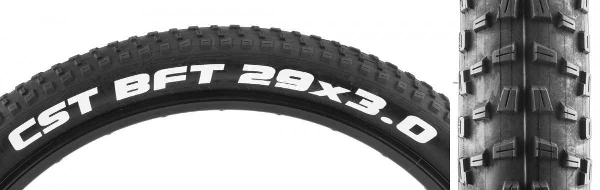 CST BFT Plus Tire 29 x 3.0 Clincher Wire Black Mountain Bike Mountain Bike TB96835000
