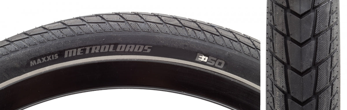 Maxxis Metroloads 26x2.15 Wire TPI 65 Bk/Blk TB00419400