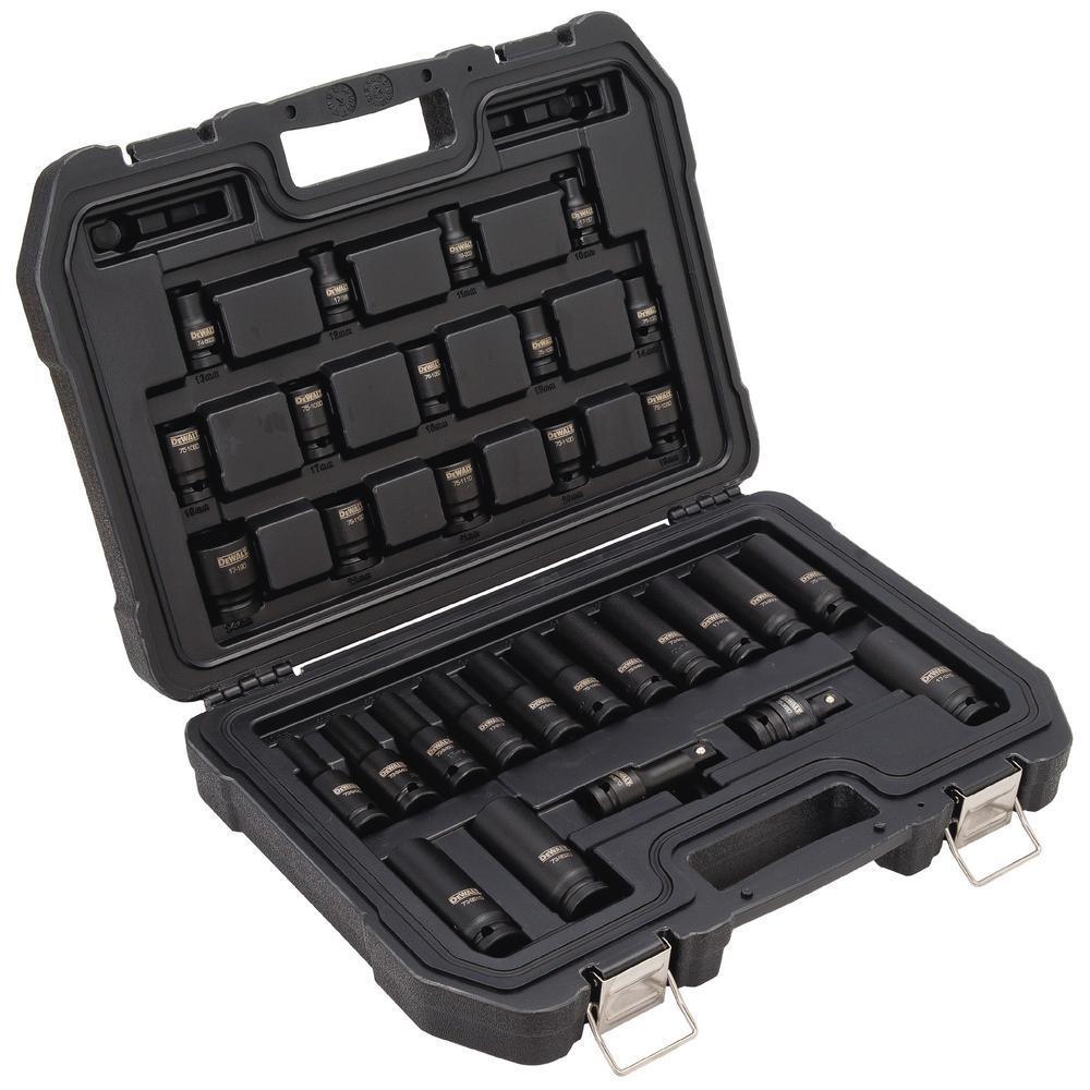 1/2 in. Drive Impact Socket Set (30-Piece)