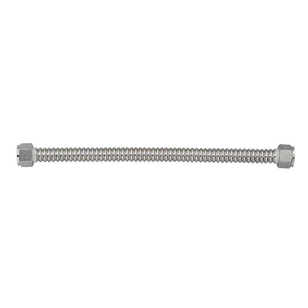 15 in. x 3/4 in. FIP x 3/4 in. FIP Corrugated Stainless Steel Water Supply Connector