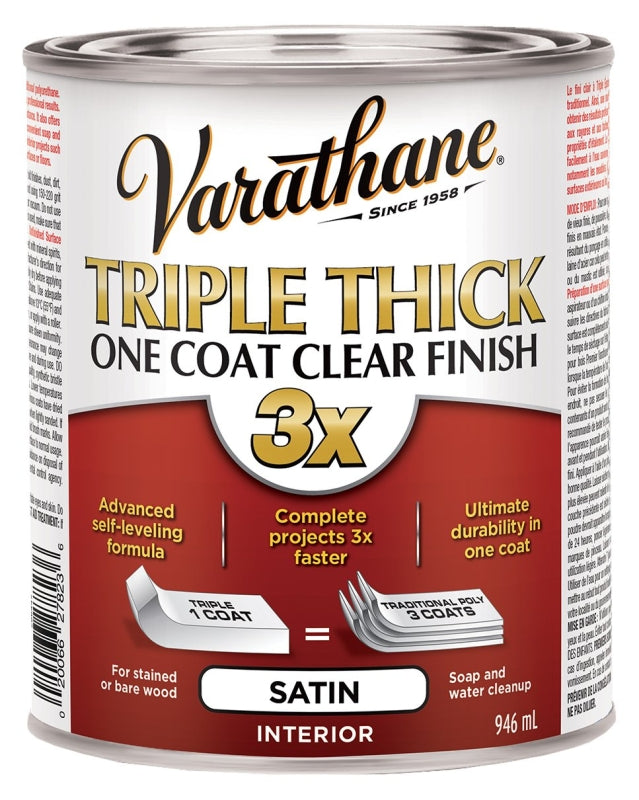 Rust-Oleum 286449 Paint, Liquid, Clear, 946 mL, Can