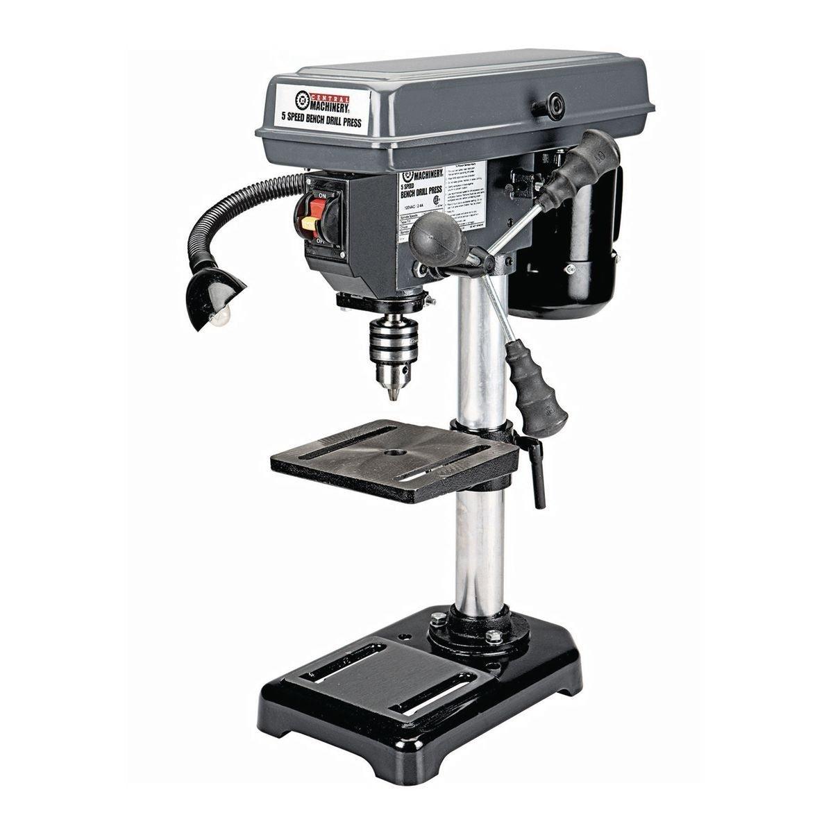 8 in. 5 Speed Bench Drill Press