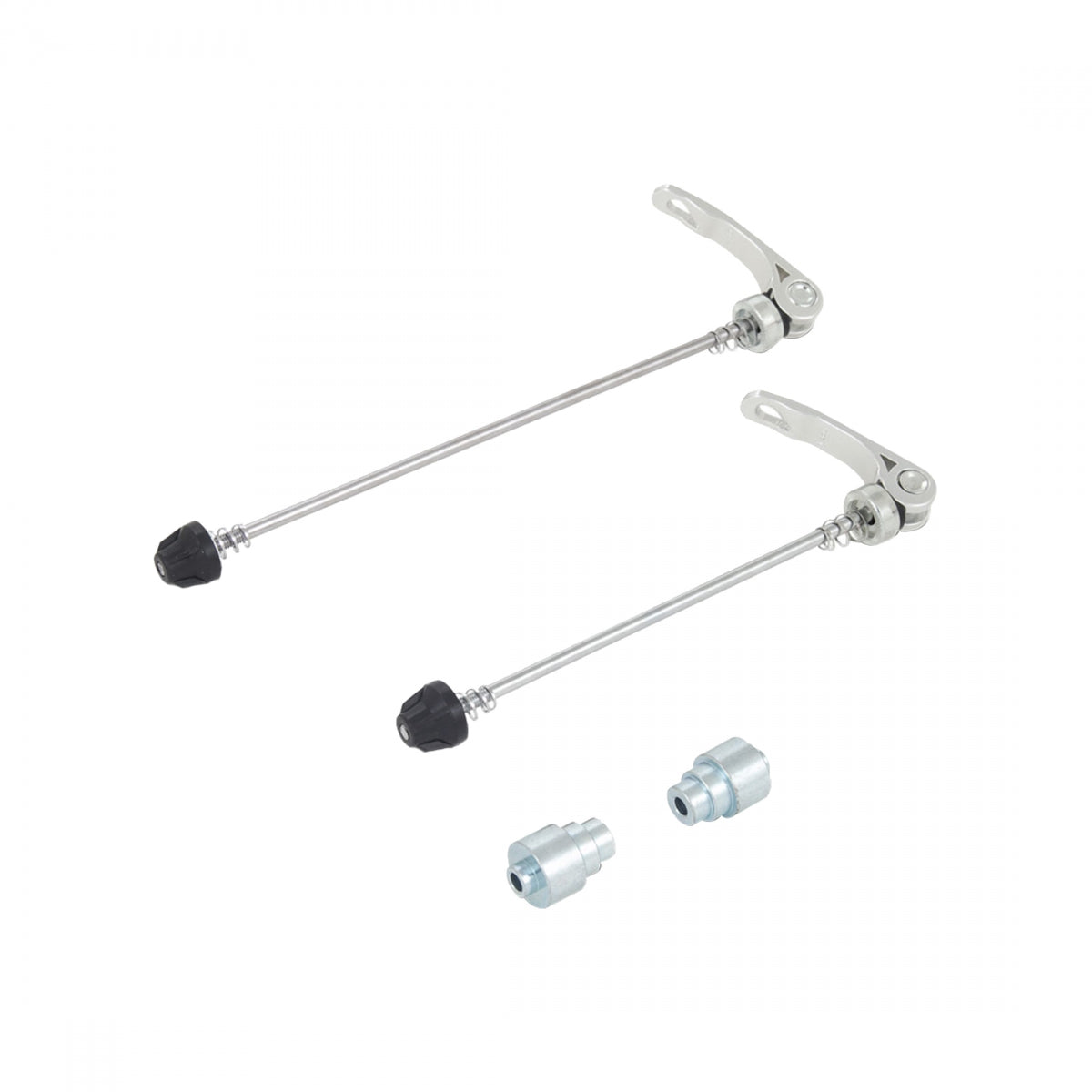 Minoura 12/15mm Thru Axle Adapter Truing Stand Axle Adapter Silver