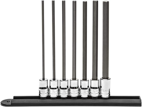 Gearwrench 7 Pc. 3/8" Long-Length Hex Bit Set (82537)