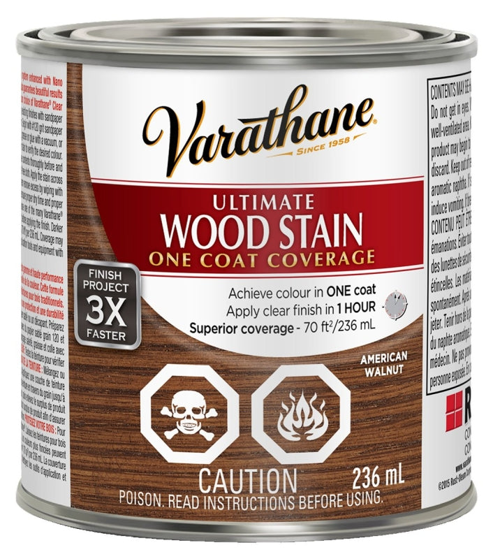 Varathane 302976 Stain, American Walnut, Liquid, Can