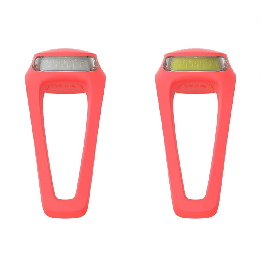 Knog Frog V3 Light Front and Rear, Pink, Set